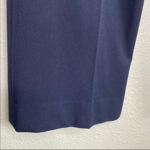 Brooks Brothers 346 wide leg navy trousers size 6 - Picture 5 of 6